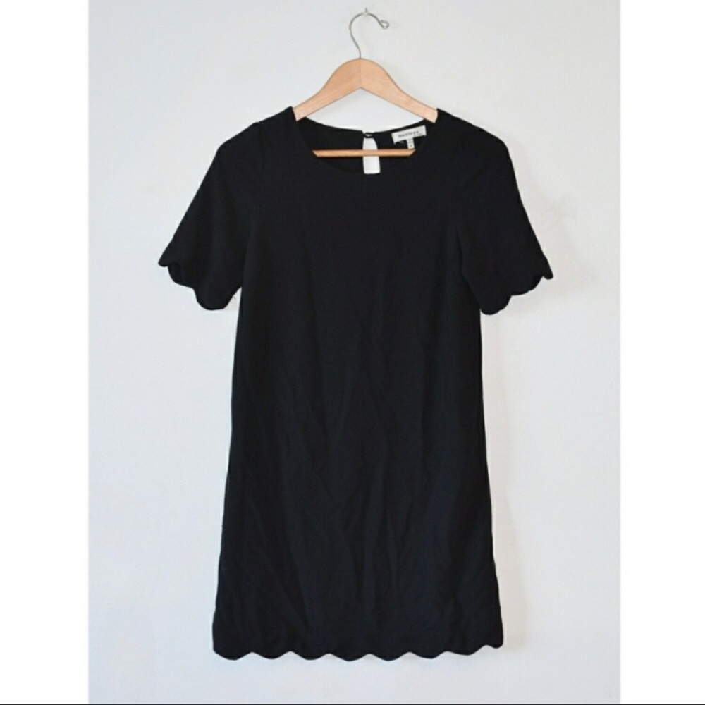 Monteau Black Shift Dress